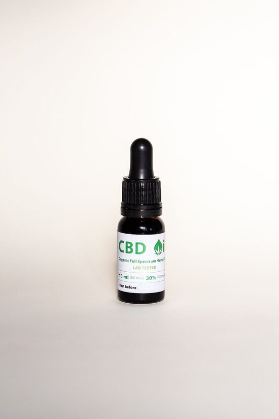 30% Täisspektriga CBD õli 10ml, CBD=3000mg, THC<0.2%